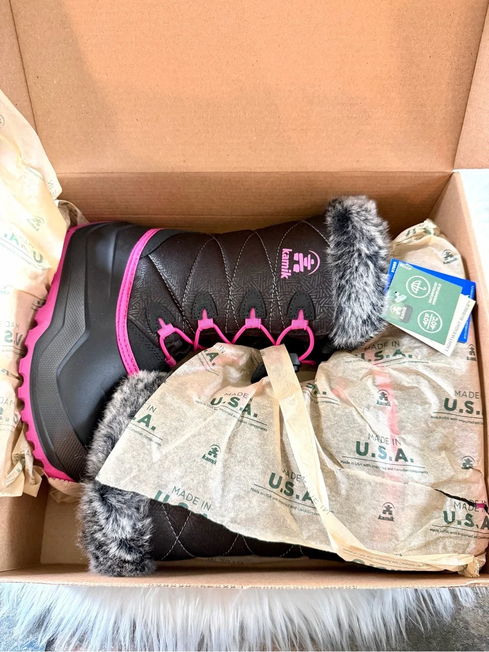 KAMIK | Girl’s Snoangel Waterproof Snow Boots
